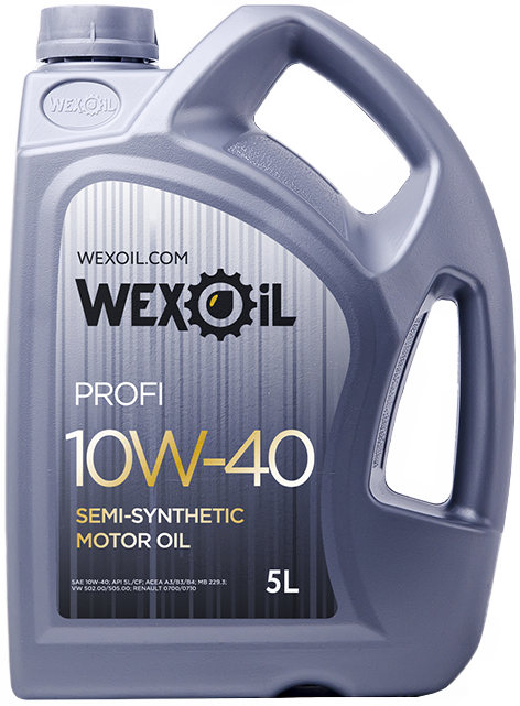 Олива моторна WEXOIL PROFI 10W-40 5L